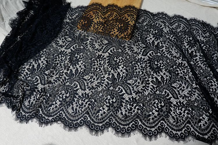 Guipure Lace Trims Width 35-75 cm GL0051-Lace Fabric Shop