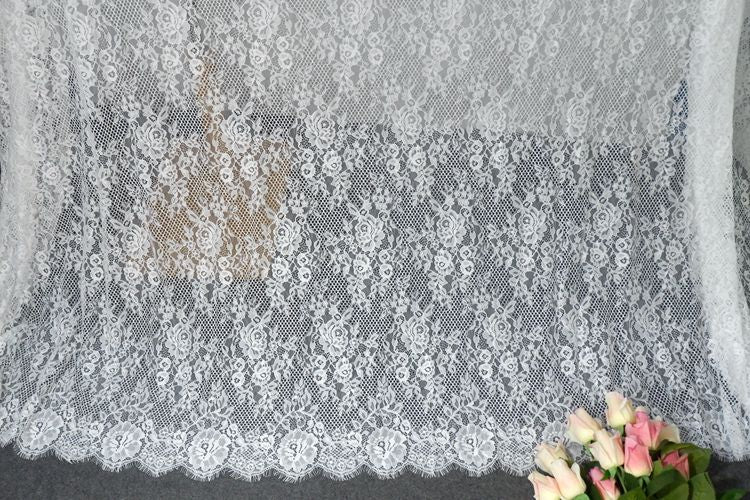 French Guipure Lace Width 150cm GL0026-Lace Fabric Shop