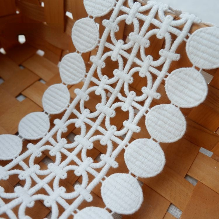 Guipure Lace Trim Width 7-17 cm LT0029-Lace Fabric Shop