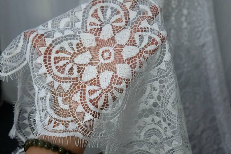 Floral Guipure Lace Width 150cm GL0011-Lace Fabric Shop