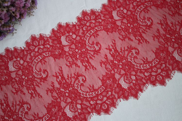 French Color Lace Trim Width 33-35 cm CL0020-Lace Fabric Shop