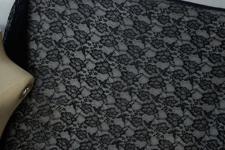 Wedding Chantilly Lace Width 150 cm CHL0096-Lace Fabric Shop