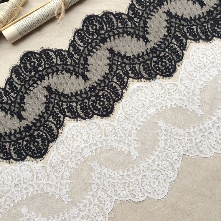 Guipure Lace Trim Width 10-21 cm LT0181-Lace Fabric Shop