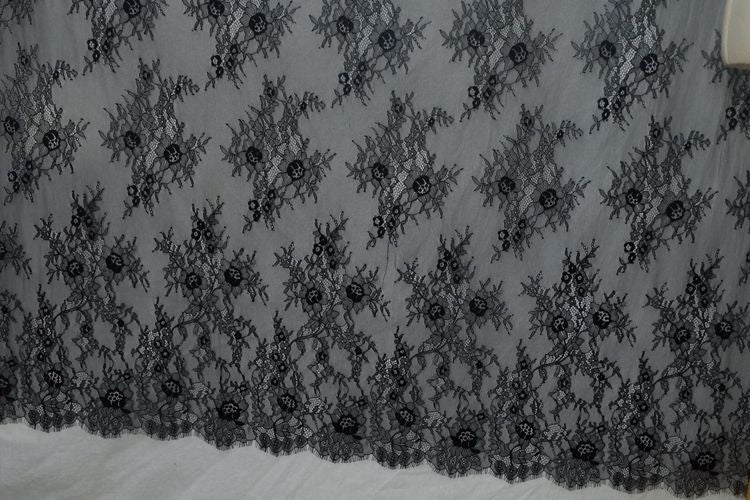 Chantilly Lace Clothing Fabric Width 150 cm CHL0103-Lace Fabric Shop