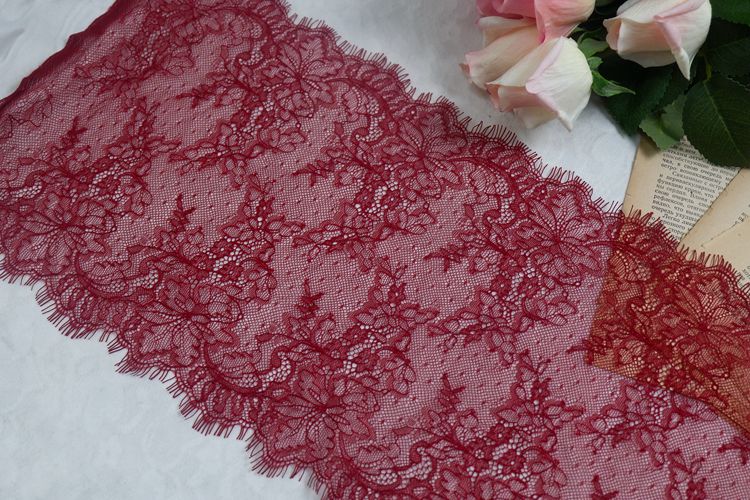 Color Lace Trim Width 23-25 cm CL0027-Lace Fabric Shop