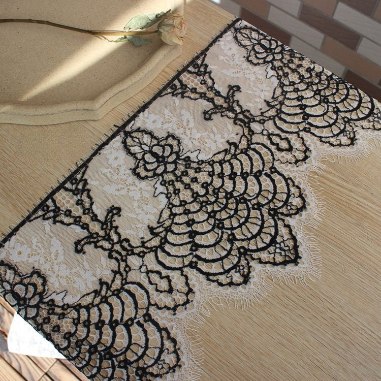 Guipure Lace Trim Width 25-28 cm LT0073-Lace Fabric Shop
