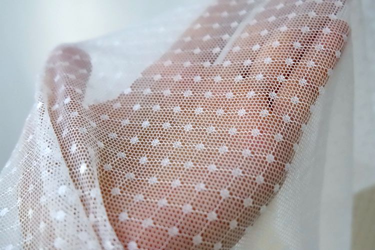Stretch Tulle Fabric Width 150cm TF0003-Lace Fabric Shop