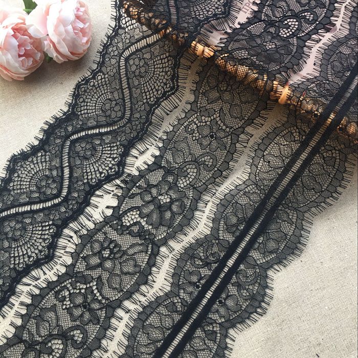 Chantilly Lace Trim Width 8-11cm LT0173-Lace Fabric Shop