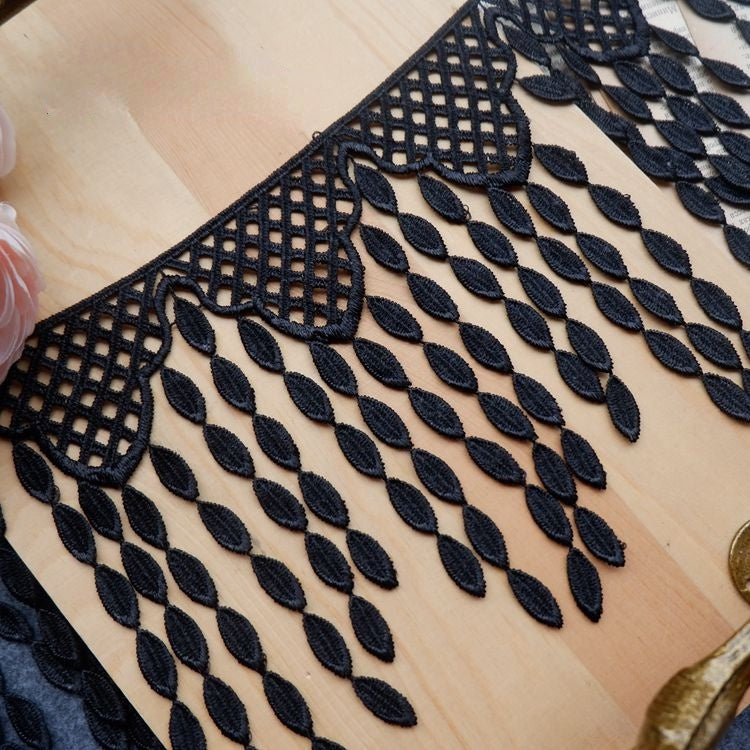 Tassel Lace Trim Fabric Width 7-16 cm LT0130-Lace Fabric Shop