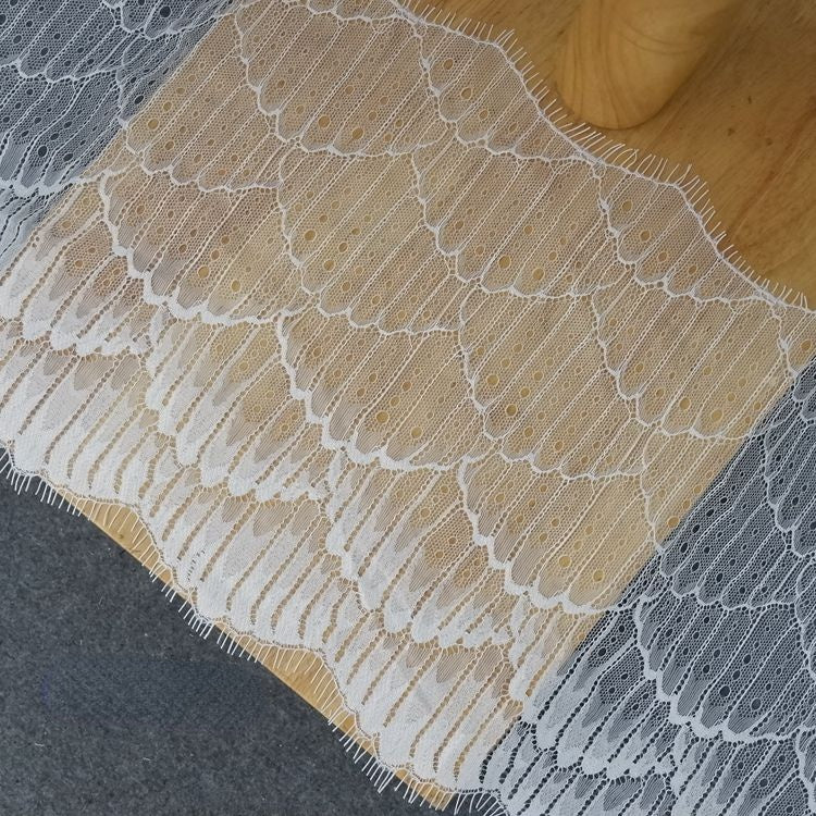 Chantilly Lace Trim Width 18-28 cm LT0050-Lace Fabric Shop