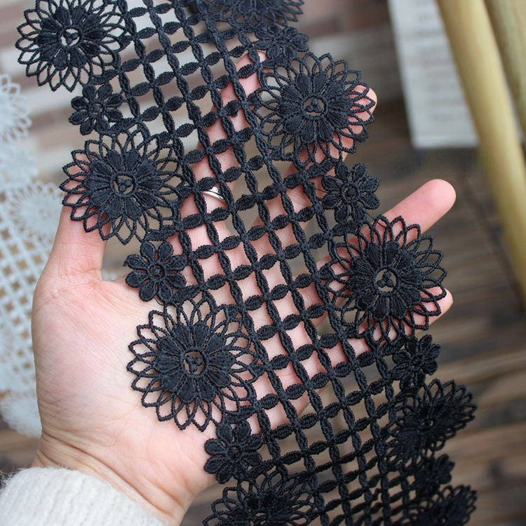 Guipure Wide Lace Trim Width 11-15 cm LT0350-Lace Fabric Shop