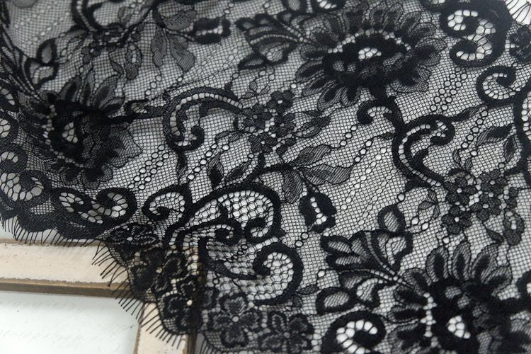 Lace Trimming Fabric Width 23 cm LT0120-Lace Fabric Shop
