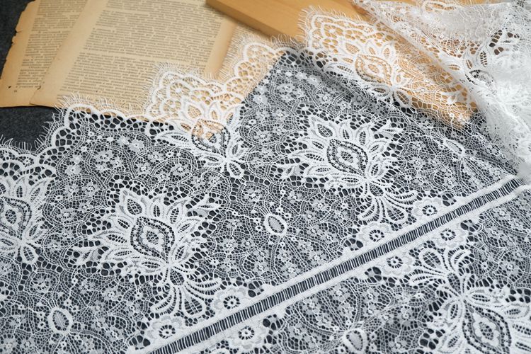 Hollow Guipure Lace Fabric Width 55 cm GL0085-Lace Fabric Shop