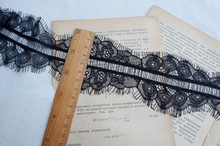 Eyelash Lace Trim Fabric Width 7 cm LT0200-Lace Fabric Shop