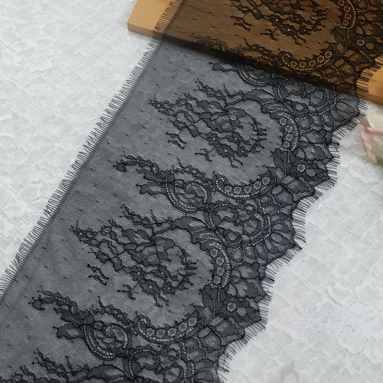 Chantilly Color Lace Width 22 cm CL0003-Lace Fabric Shop