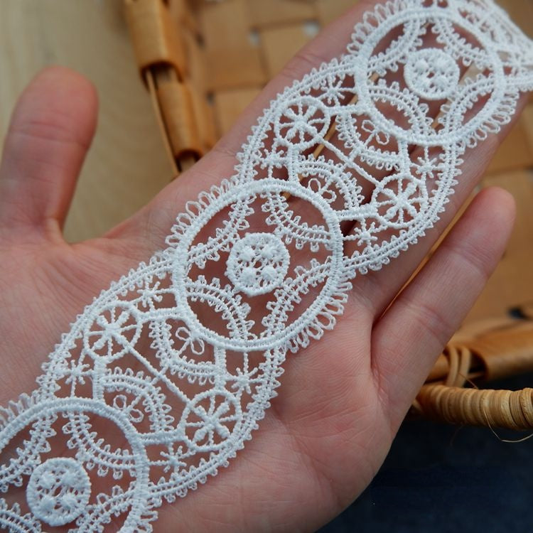 Guipure Lace Trims Width 4-10 cm LT0133-Lace Fabric Shop