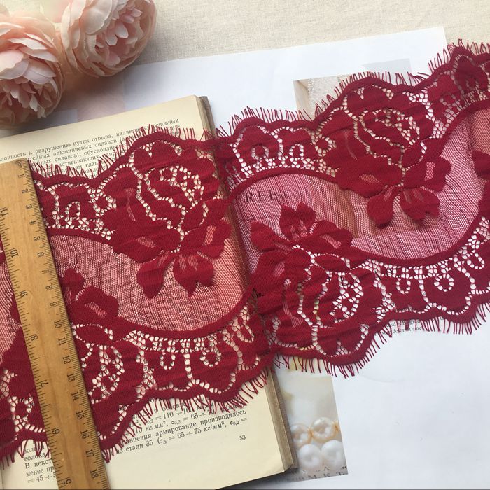 Color Lace Trim Fabric Width 17 cm CL0049-Lace Fabric Shop