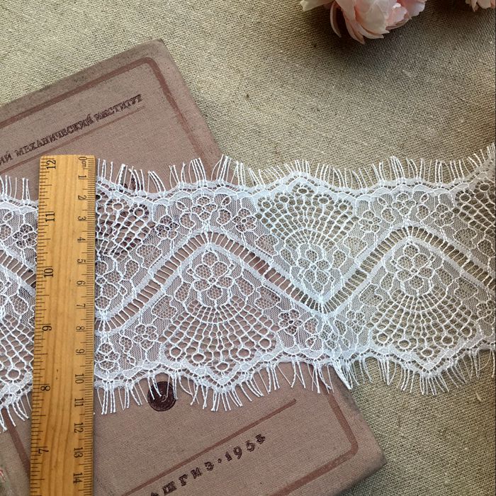 Chantilly Lace Trim Width 8-11cm LT0173-Lace Fabric Shop