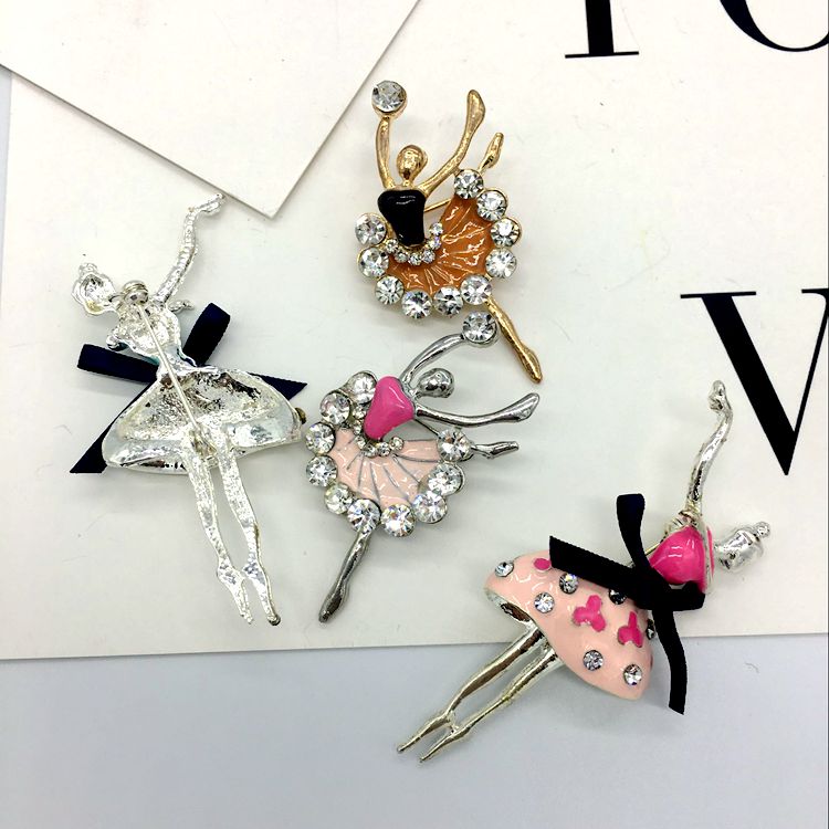 Rhinestone Cloth Brooch Accessories BA0056-Lace Fabric Shop