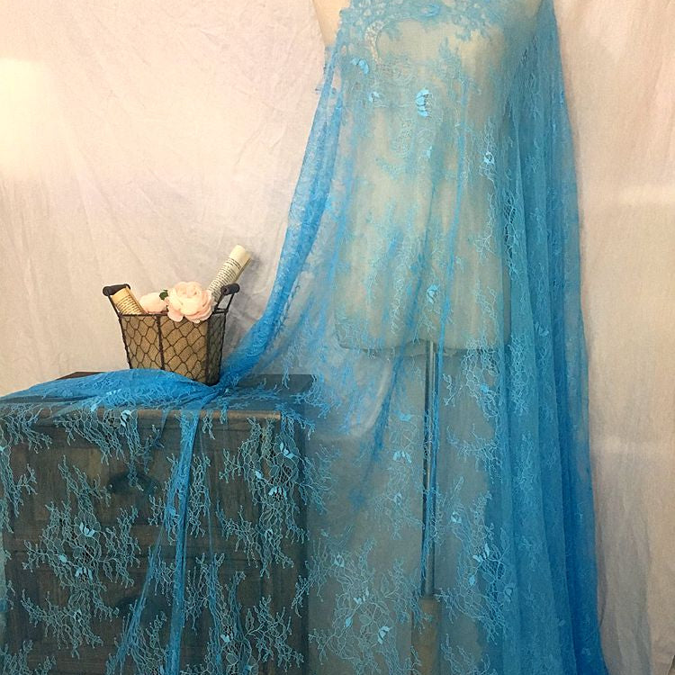 Chantilly Color Lace Width 150 cm CL0012-Lace Fabric Shop