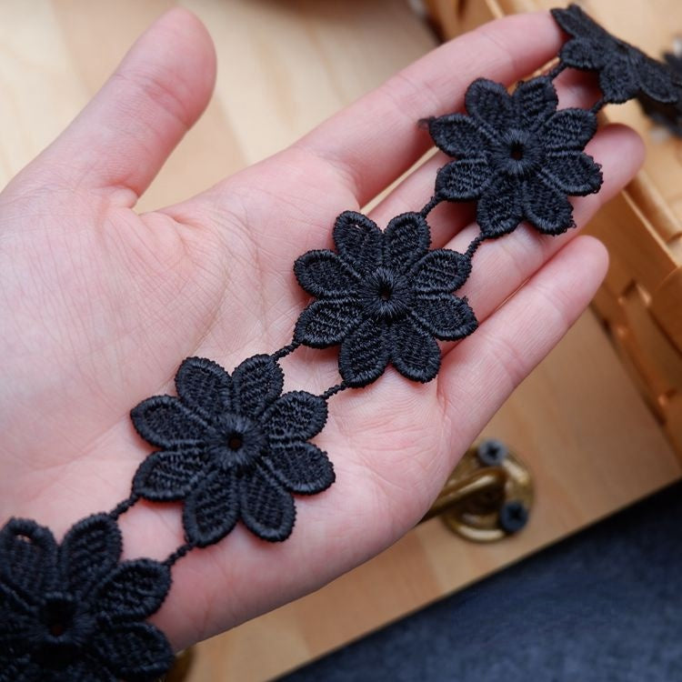 3D Lace Trim Fabric Width 3-6 cm LT0135-Lace Fabric Shop