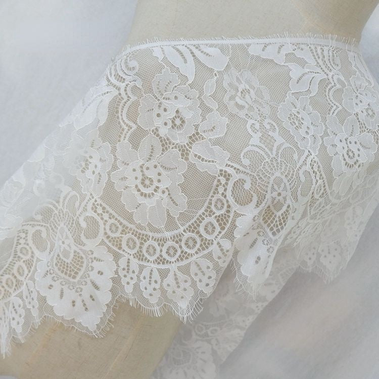 French Lace Trims Width 27-51 cm LT0111-Lace Fabric Shop