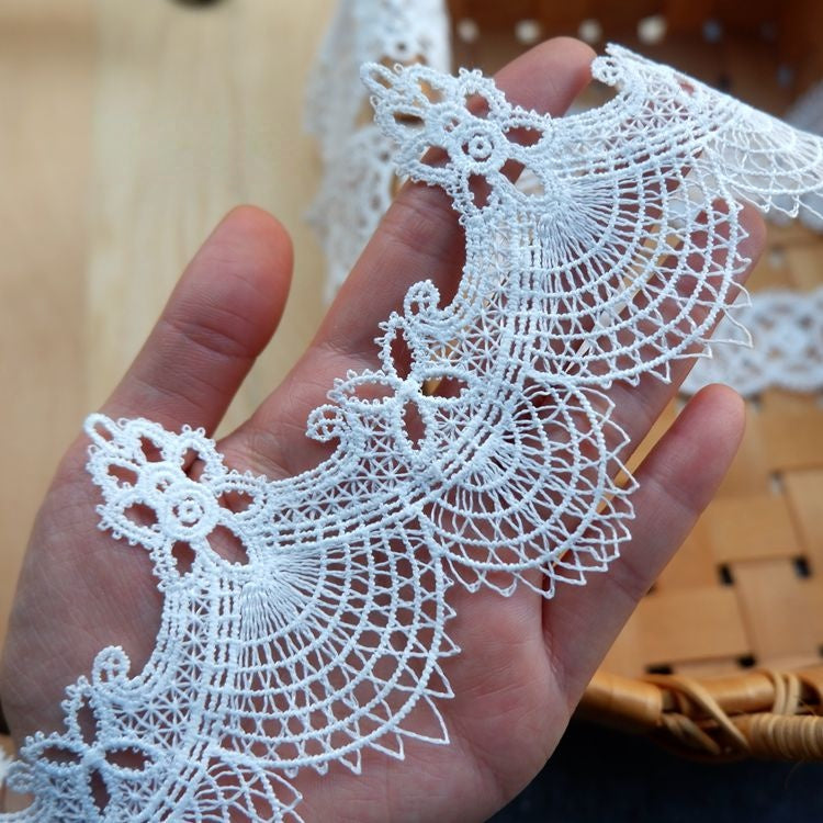 Guipure Lace Trims Width 4-10 cm LT0133-Lace Fabric Shop