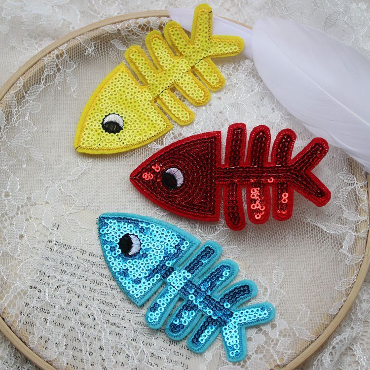Bead Sequins Cloth Sticker Accessories BA0044-Lace Fabric Shop
