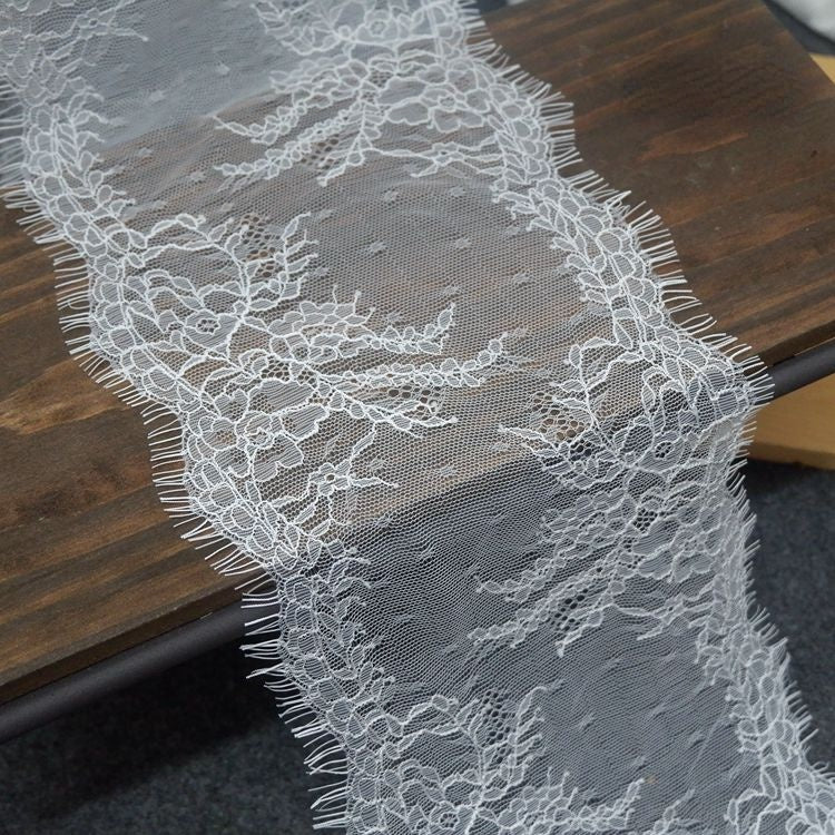 French Lace Trim Width 15-18 cm LT0020-Lace Fabric Shop