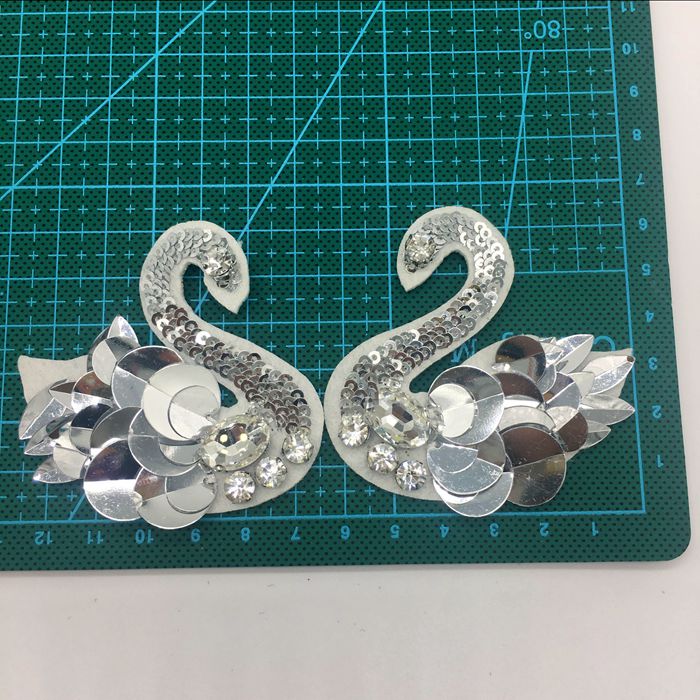 Sequins Beaded Accessories Patch BA0010-Lace Fabric Shop