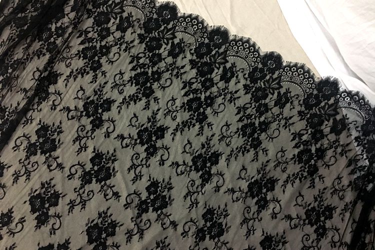 High Density Chantilly Lace Width 150 cm CHL0026-Lace Fabric Shop