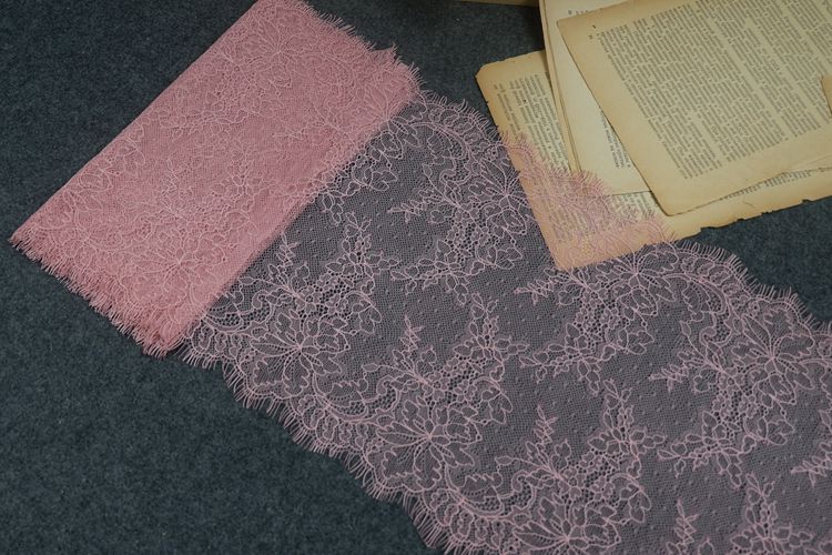 Color Lace Trim Width 23-25 cm CL0027-Lace Fabric Shop