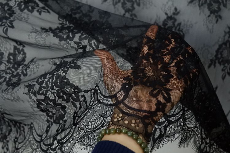 Eyelash Chantilly Lace Width 150cm CHL0015-Lace Fabric Shop