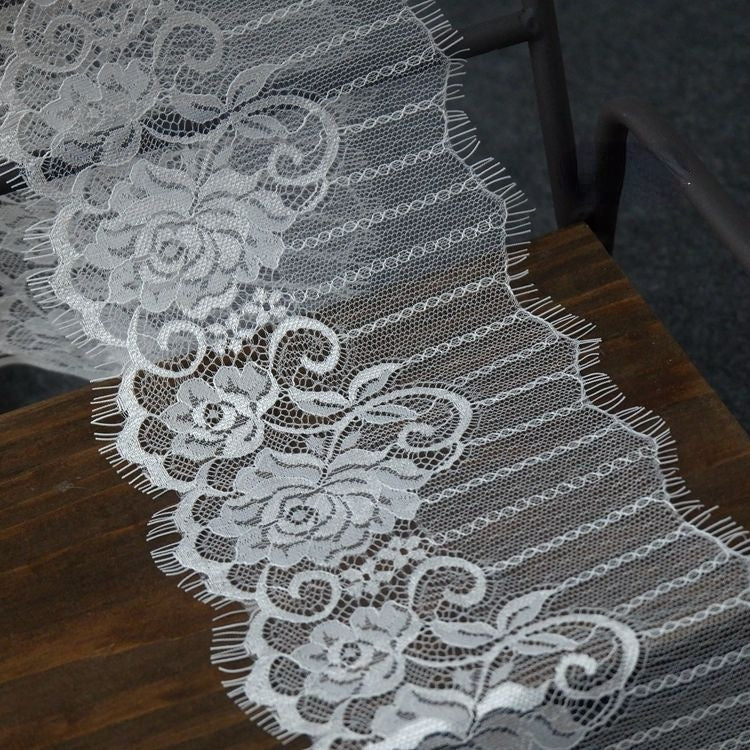 Lace Trims Sewing Fabric Width 14 -16 cm LT0303-Lace Fabric Shop