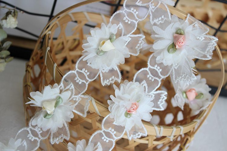 Beaded Embroidery Lace Trim Butterfly BT0069-Lace Fabric Shop