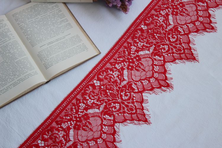 Chantilly Laces Trim 13 Colors Width 20 cm CL0073-Lace Fabric Shop