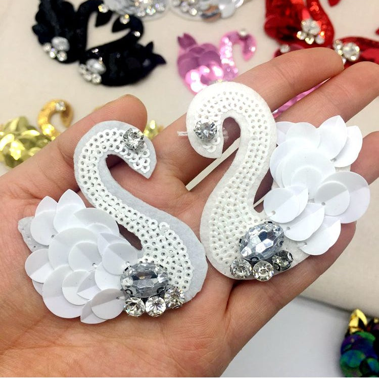 Sequins Beaded Accessories Patch BA0010-Lace Fabric Shop