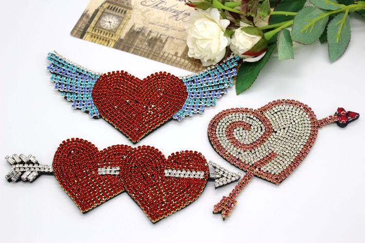Beaded DIY Cloth Patch Accessories BA0058-Lace Fabric Shop