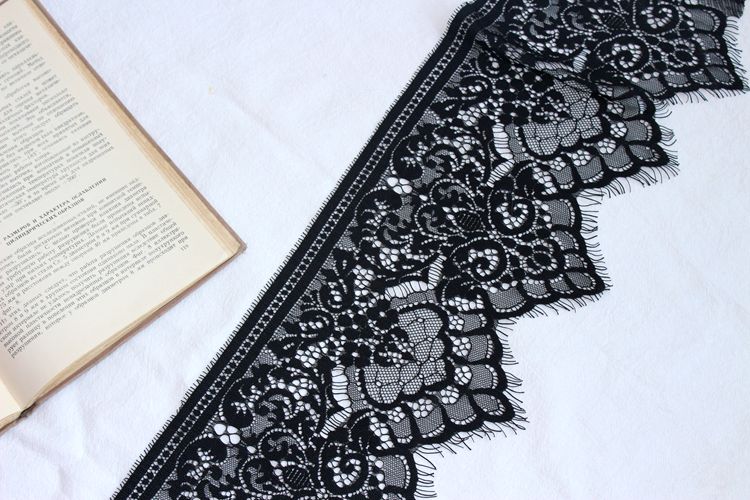 Chantilly Laces Trim 13 Colors Width 20 cm CL0073-Lace Fabric Shop