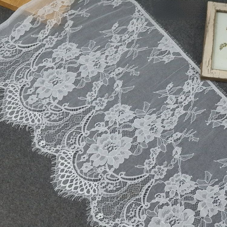 Lace Trims Width 16-38 cm LT0106-Lace Fabric Shop