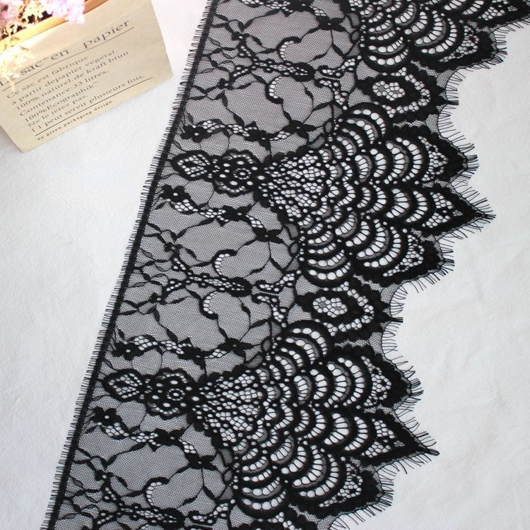 Guipure Lace Trim Width 25-28 cm LT0073-Lace Fabric Shop