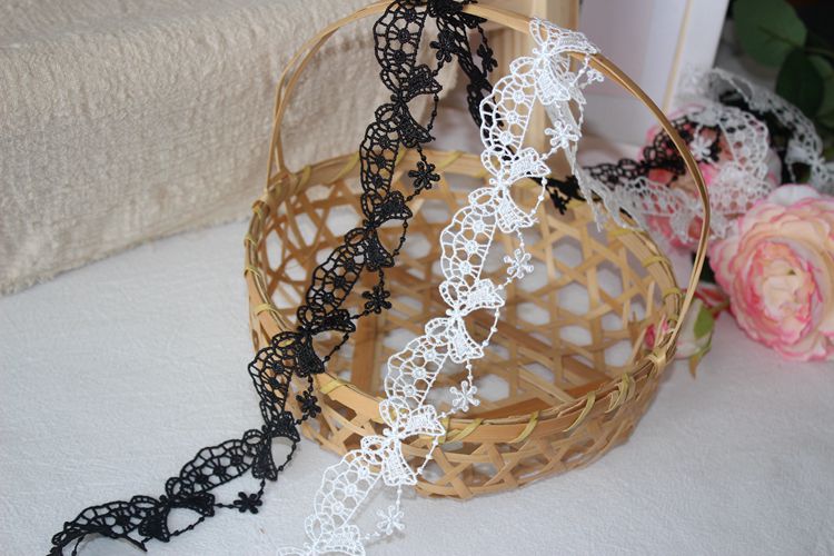 Bow Tie Hollow Lace Trim Width 2-4 cm LT0363-Lace Fabric Shop