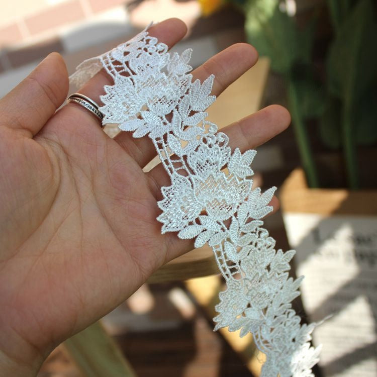 Wedding Hollow Lace Trims Width 1-5 cm LT0336-Lace Fabric Shop