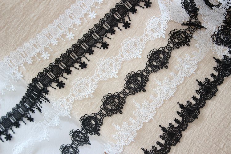 Love Hollow Lace Trim Material Width 4 cm LT0360-Lace Fabric Shop