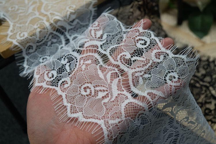 French Lace Trim Width 13 cm LT0003-Lace Fabric Shop