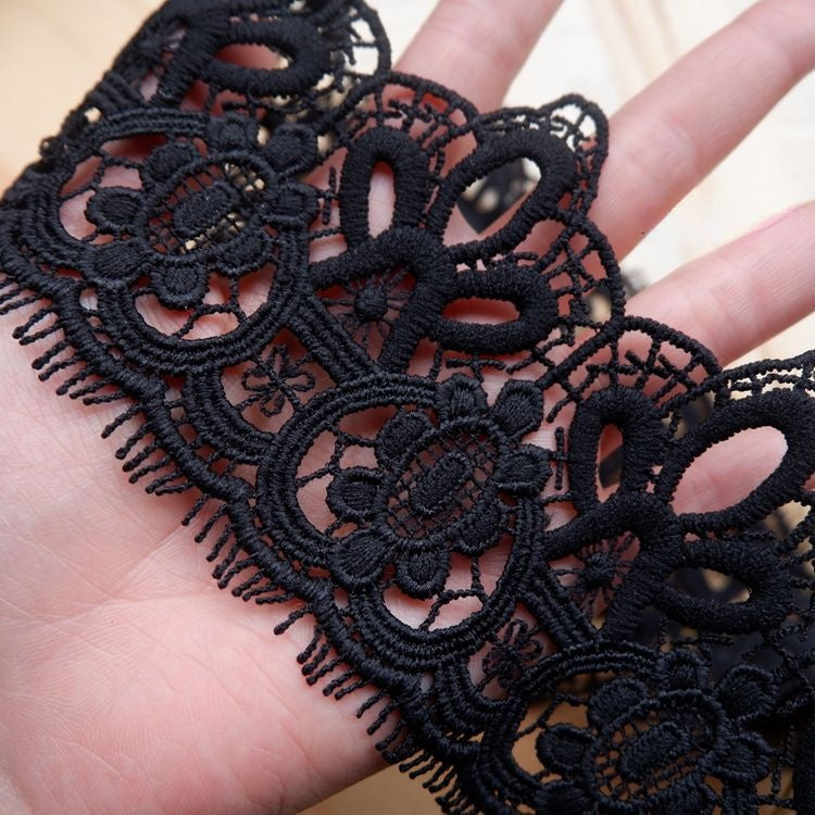 3D Lace Trim Fabric Floral Decoration LT0167-Lace Fabric Shop