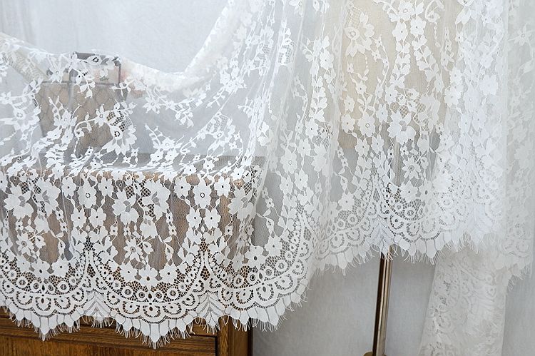 Wedding Lace Trim Width 70 cm CHL0064-Lace Fabric Shop