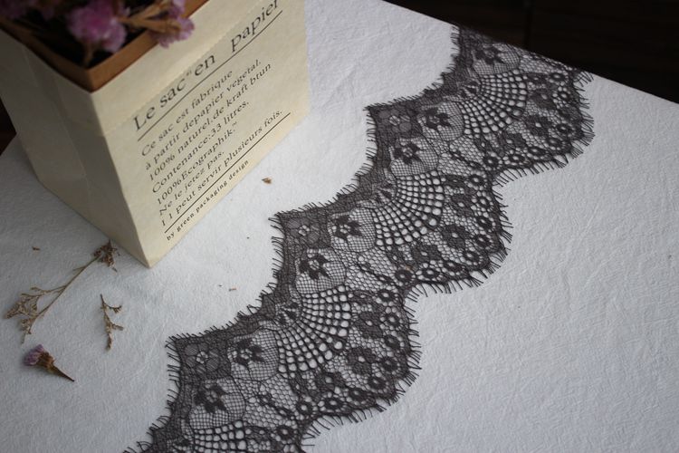 Chantilly Color Lace Width 10 cm CL0001-Lace Fabric Shop