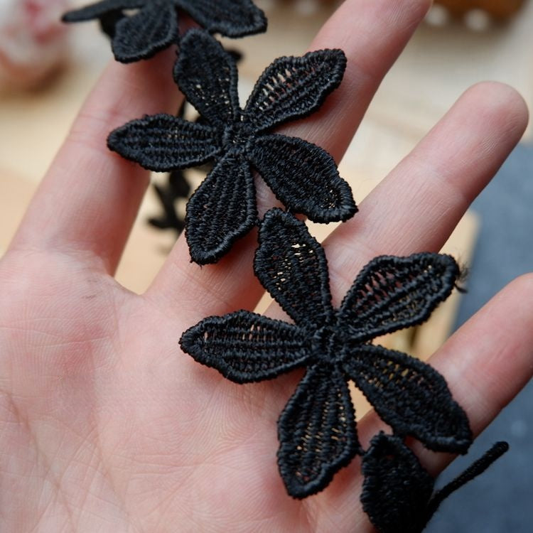 3D Lace Trim Fabric Width 3-6 cm LT0135-Lace Fabric Shop