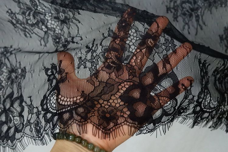 Chantilly Lace Fabrics Width 150 cm CHL0044-Lace Fabric Shop